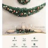 Christmas Wreaths & Garlands: Jingle Jollys 2.1m Christmas Garland Xmas Decorations Green Wedding Party