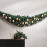 Christmas Wreaths & Garlands: Jingle Jollys 2.1m Christmas Garland Xmas Decorations Green Wedding Party