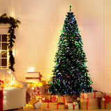 Christmas Trees: Jingle Jollys 1.8m Christmas Tree Optic Fibre LED Xmas tree 300 Tips