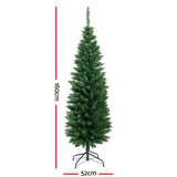 Christmas Trees: Jingle Jollys Christmas Tree 1.8m Xmas Tree Decorations Green 300 Tips