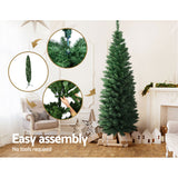 Christmas Trees: Jingle Jollys Christmas Tree 1.8m Xmas Tree Decorations Green 300 Tips