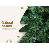 Christmas Trees: Jingle Jollys Christmas Tree 1.8m Xmas Tree Decorations Green 300 Tips