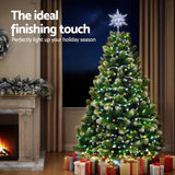 Christmas Decorations: Jingle Jollys 3D Christmas Tree Topper Star LED Decorations Xmas Party Timer