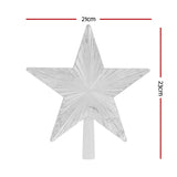 Jingle Jollys Christmas Tree Topper Star RGB LED Xmas Decor 80 Modes APP Control