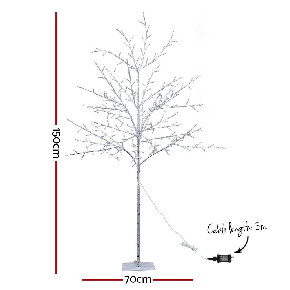 Outdoor Decorations & Lights: 1.5M Christmas Tree 304 LED Jingle Jollys