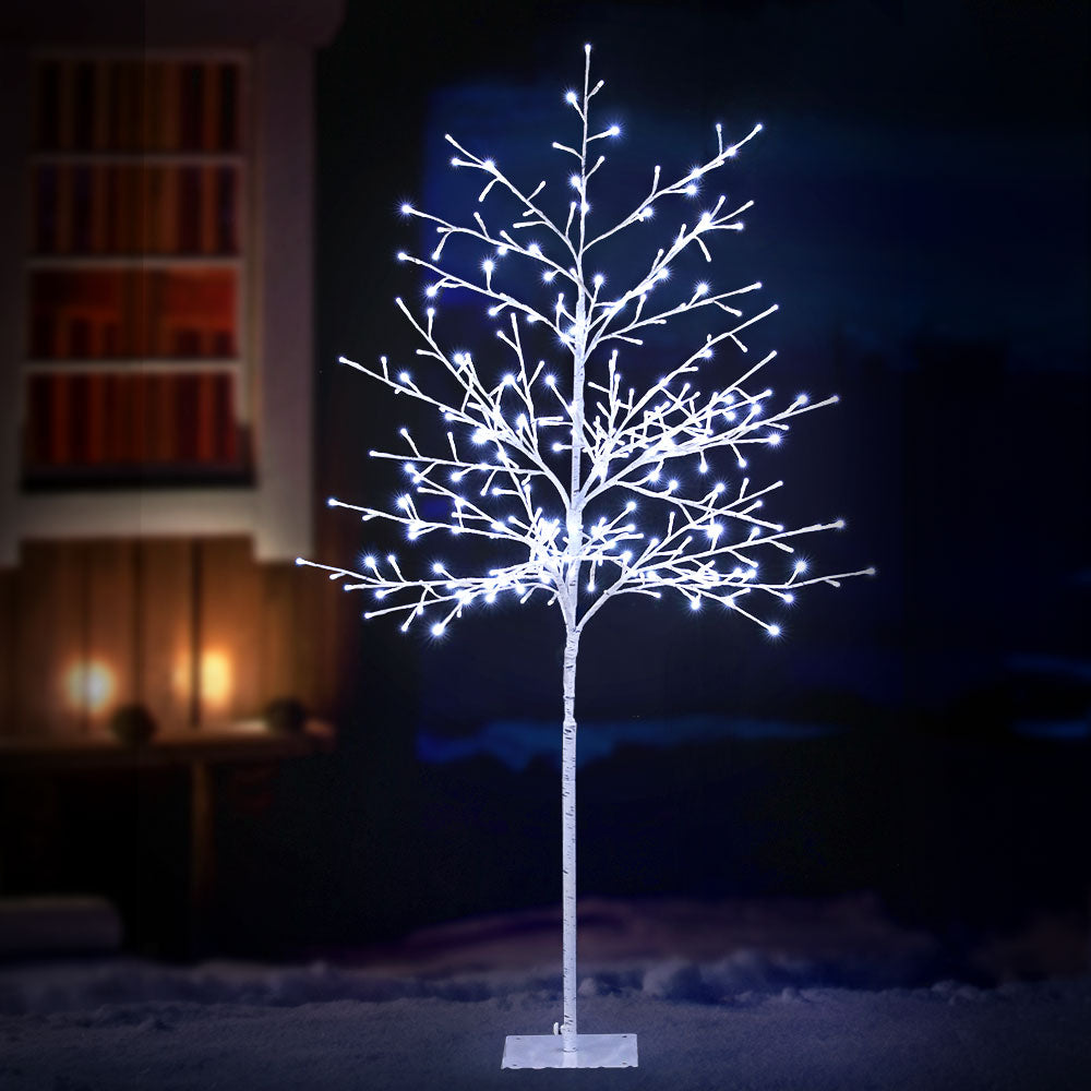 Outdoor Decorations & Lights: 1.5M Christmas Tree 304 LED Solar Jingle Jollys