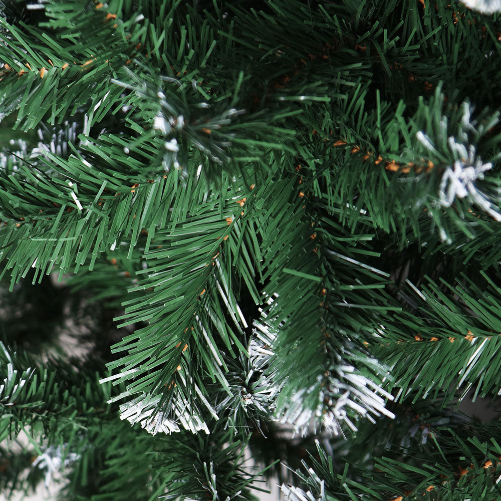 Christmas Trees: Jingle Jollys Christmas Tree 2.1m Snowy Xmas Tree Decoration 905 Tips