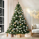 Jingle Jollys Christmas Tree 2.4m Green Xmas Tree Decorations 1225 Tips