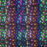 3X6M Christmas Lights Curtain Light 960 LED RGB Remote Jingle Jollys