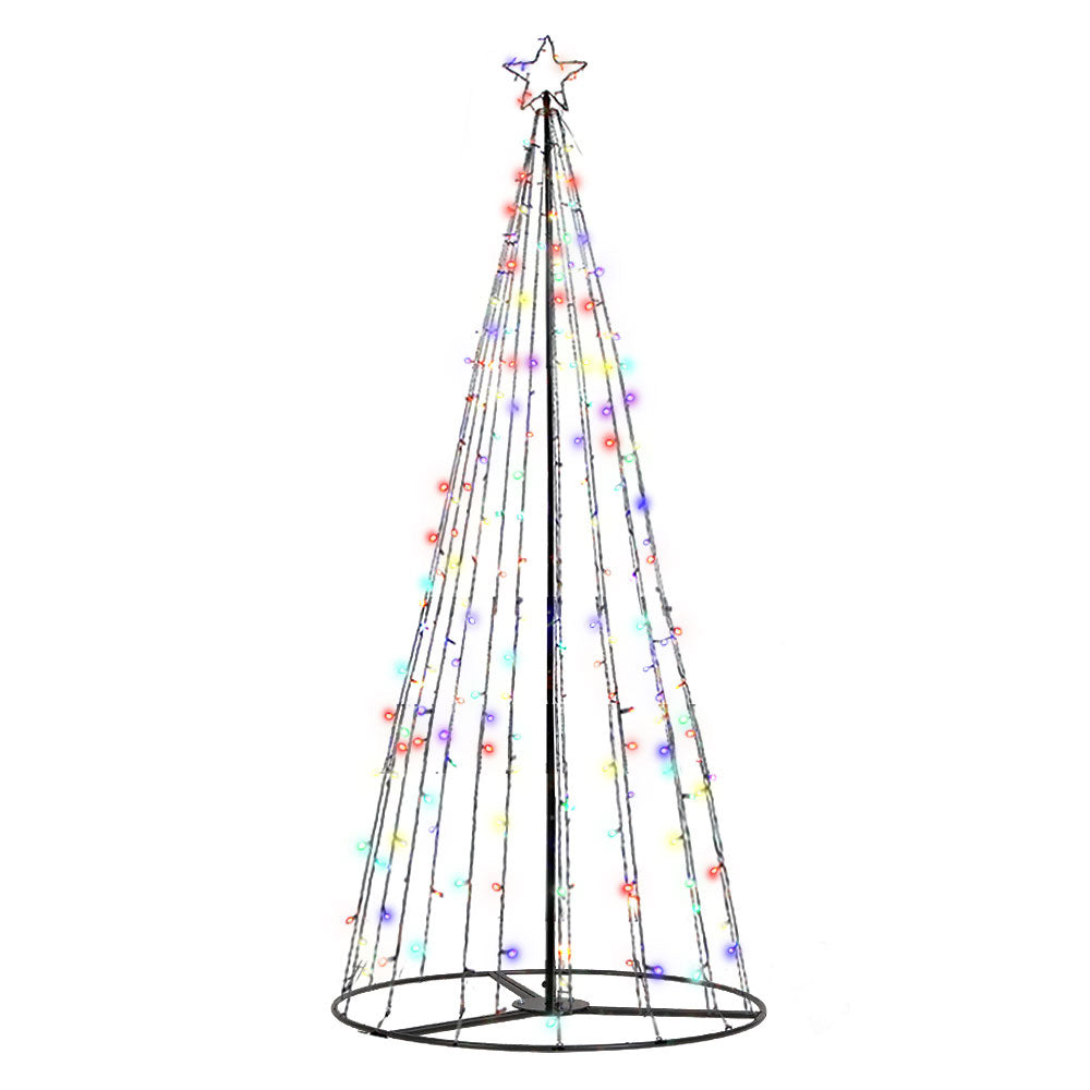Outdoor Decorations & Lights: 3.6M Christmas Tree 400 LED Solar Jingle Jollys