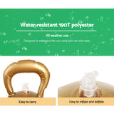 Christmas Decorations: Jingle Jollys Christmas Inflatable Ball Bauble 60cm Outdoor Decoration Green