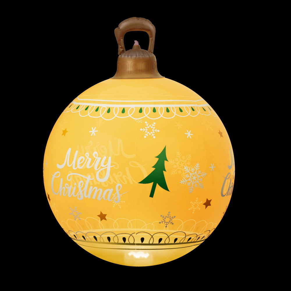 Christmas Decorations: Jingle Jollys Christmas Inflatable Ball 60cm Led Illuminated Xmas Decoration