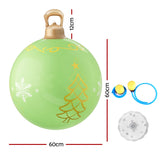 Jingle Jollys Christmas Inflatable Ball 60cm Led Illuminated Xmas Decoration