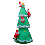Christmas Decorations: Jingle Jollys Christmas Inflatable Santa Tree 5M Illuminated Decorations