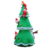 Christmas Decorations: Jingle Jollys Christmas Inflatable Santa Tree 5M Illuminated Decorations