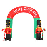 Christmas Decorations: Jingle Jollys Christmas Inflatable Archwary Nutcracker 3M Illuminated Decorations