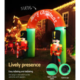 Christmas Decorations: Jingle Jollys Christmas Inflatable Archwary Nutcracker 3M Illuminated Decorations