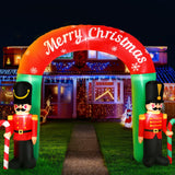 Christmas Decorations: Jingle Jollys Christmas Inflatable Archwary Nutcracker 3M Illuminated Decorations