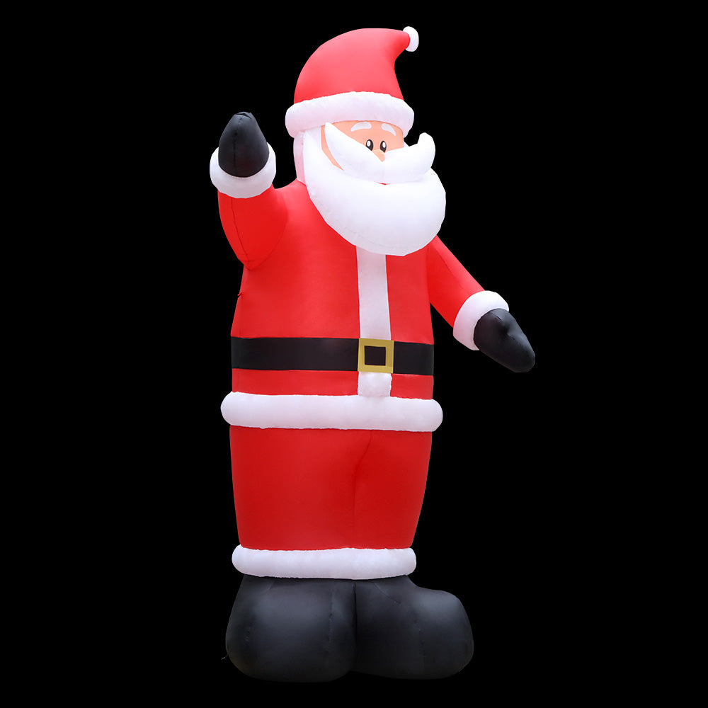 Christmas Decorations: Jingle Jollys Christmas Inflatable Santa 5M Illuminated Decorations