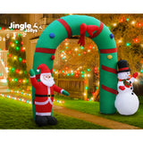 Christmas Decorations: Jingle Jollys Christmas Inflatable Archwary 2.8M Illuminated Decorations