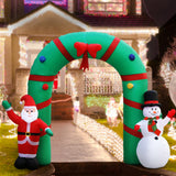 Christmas Decorations: Jingle Jollys Christmas Inflatable Archwary 2.8M Illuminated Decorations