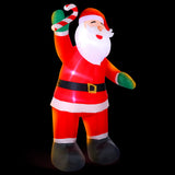 Christmas Decorations: Jingle Jollys Christmas Inflatable Santa 3M Illuminated Decorations