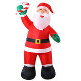 Christmas Decorations: Jingle Jollys Christmas Inflatable Santa 3M Illuminated Decorations