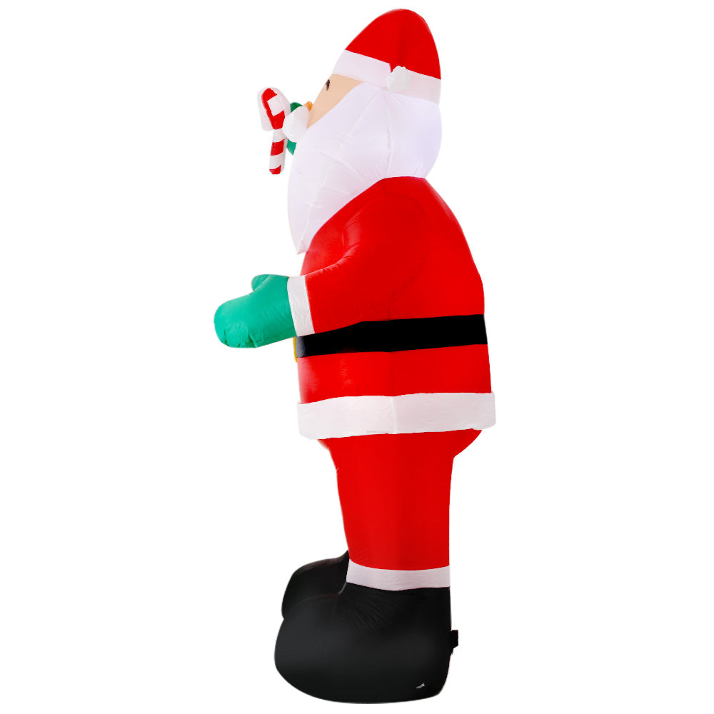 Christmas Decorations: Jingle Jollys Christmas Inflatable Santa 3M Illuminated Decorations
