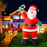 Christmas Decorations: Jingle Jollys Christmas Inflatable Santa 3M Illuminated Decorations