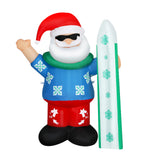 Christmas Decorations: Jingle Jollys Christmas Inflatable Santa 1.6M Illuminated Decorations