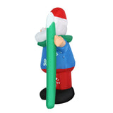 Christmas Decorations: Jingle Jollys Christmas Inflatable Santa 1.6M Illuminated Decorations