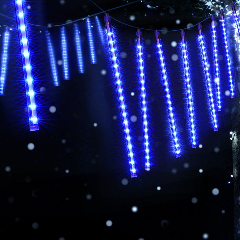 Outdoor Decorations & Lights: 288 LED 7M Christmas Lights Icicle Light Falling Metor Jingle Jollys