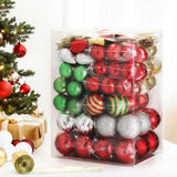 Jingle Jollys 155pcs Christmas Tree Decorations Set Baubles Ornaments Party