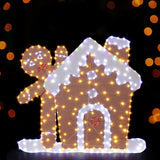 330 LED Christmas Lights Gingerbread Motif Fairy Light Decoration Jingle Jollys