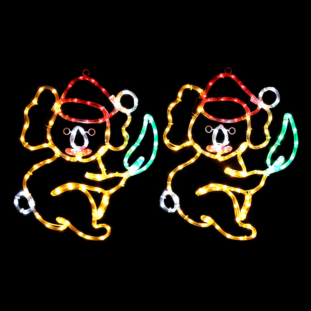 Outdoor Decorations & Lights: 0.48M Christmas Lights Motif 216 LED Rope Light Outdoor Decoration Jingle Jollys