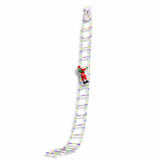 Outdoor Decorations & Lights: Jingle Jollys 3.5M Christmas Lights 300 LED Ladder Light with Santa Claus Decor