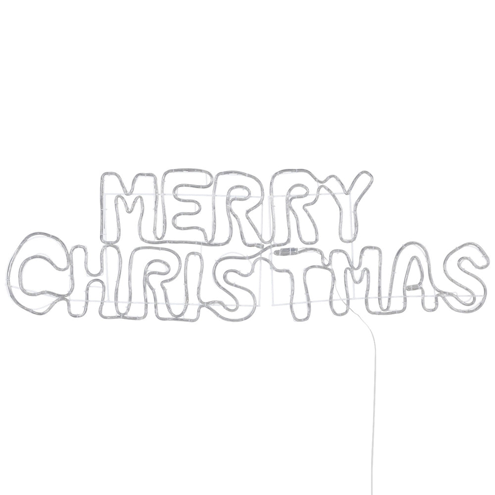 Outdoor Decorations & Lights: 1.6M Christmas Lights Motif 360 LED Rope Light Outdoor Decoration Jingle Jollys