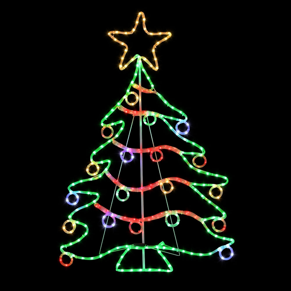 Outdoor Decorations & Lights: 1.18M Christmas Lights Motif 288 LED Rope Light Outdoor Decoration Jingle Jollys