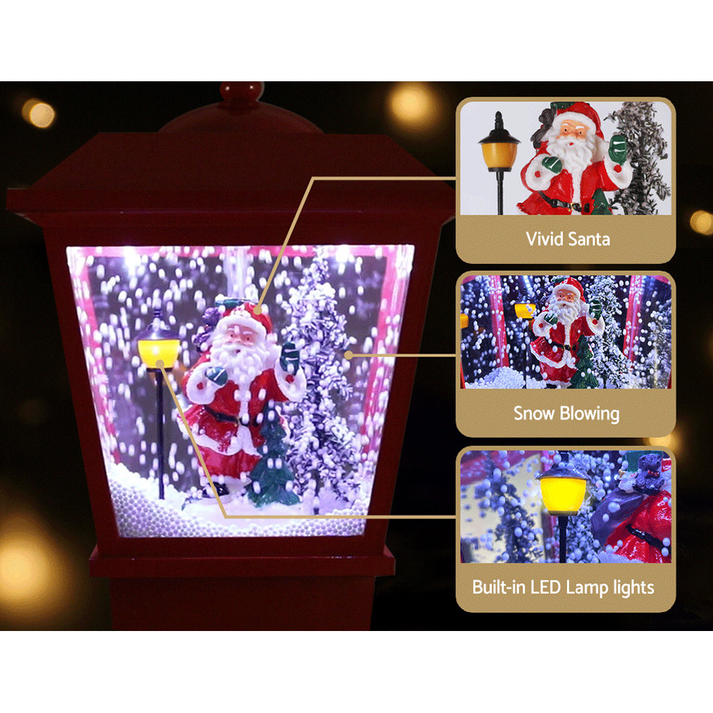 Outdoor Decorations & Lights: 1.8M Christmas Lights Post Lamp LED Outdoor Decorations Jingle Jollys