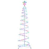 Jingle Jollys Christmas Tree 1.8m 100 RGB LED Rope Lights Xmas Trees Decoration