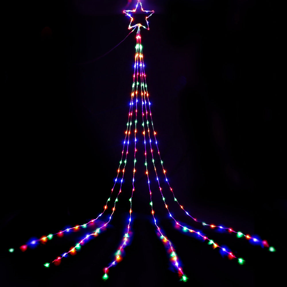 Outdoor Decorations & Lights: Jingle Jollys 3M Solar Christmas Lights String Light 200 LED