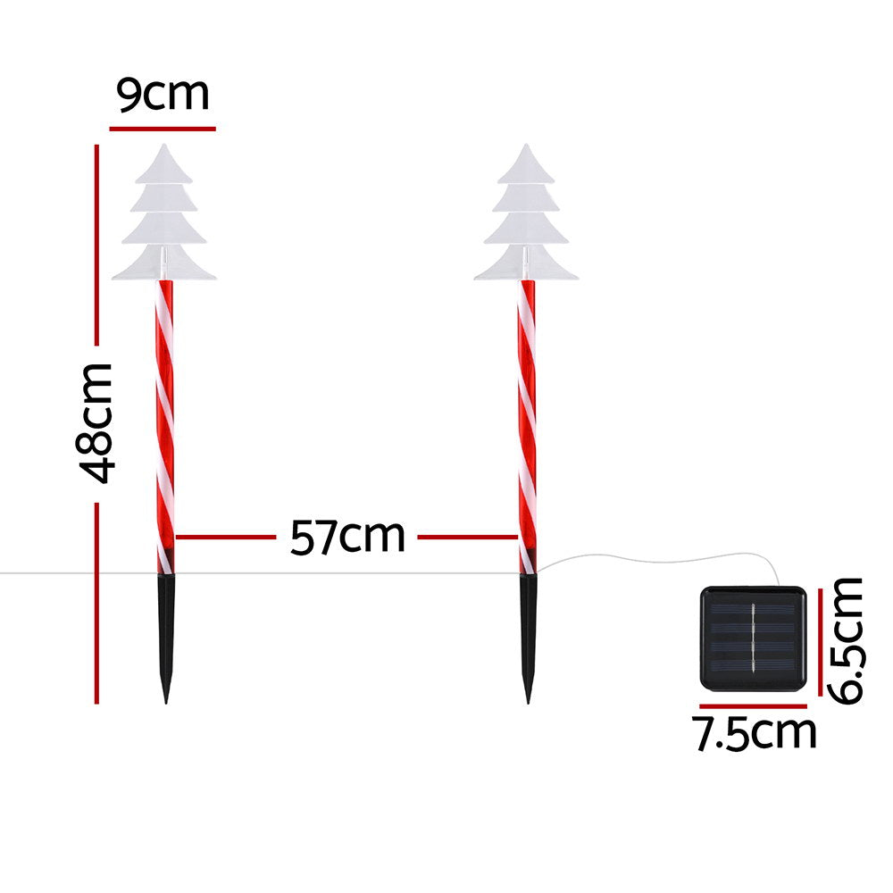 Outdoor Decorations & Lights: 25 LED 5 PCS Christmas Lights Path Ground Light Garden Decorations Jingle Jollys