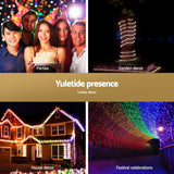 Outdoor Decorations & Lights: 20M Christmas Lights String Rope Light Decorations 600 LED Colorful Jingle Jollys
