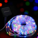 Outdoor Decorations & Lights: Jingle Jollys 30M Christmas Lights String Rope Light Decoration 300 LED Colorful