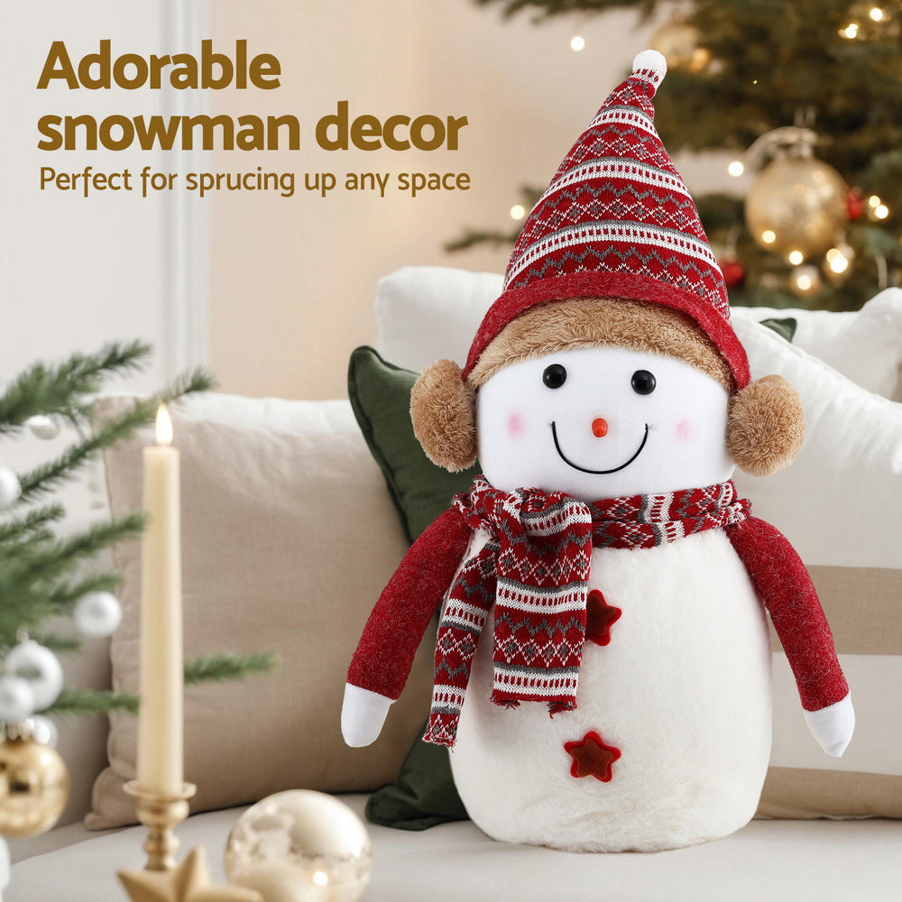 Christmas Decorations: Jingle Jollys Christmas Snowman Handicraft Ornaments Party Decorations 45cm