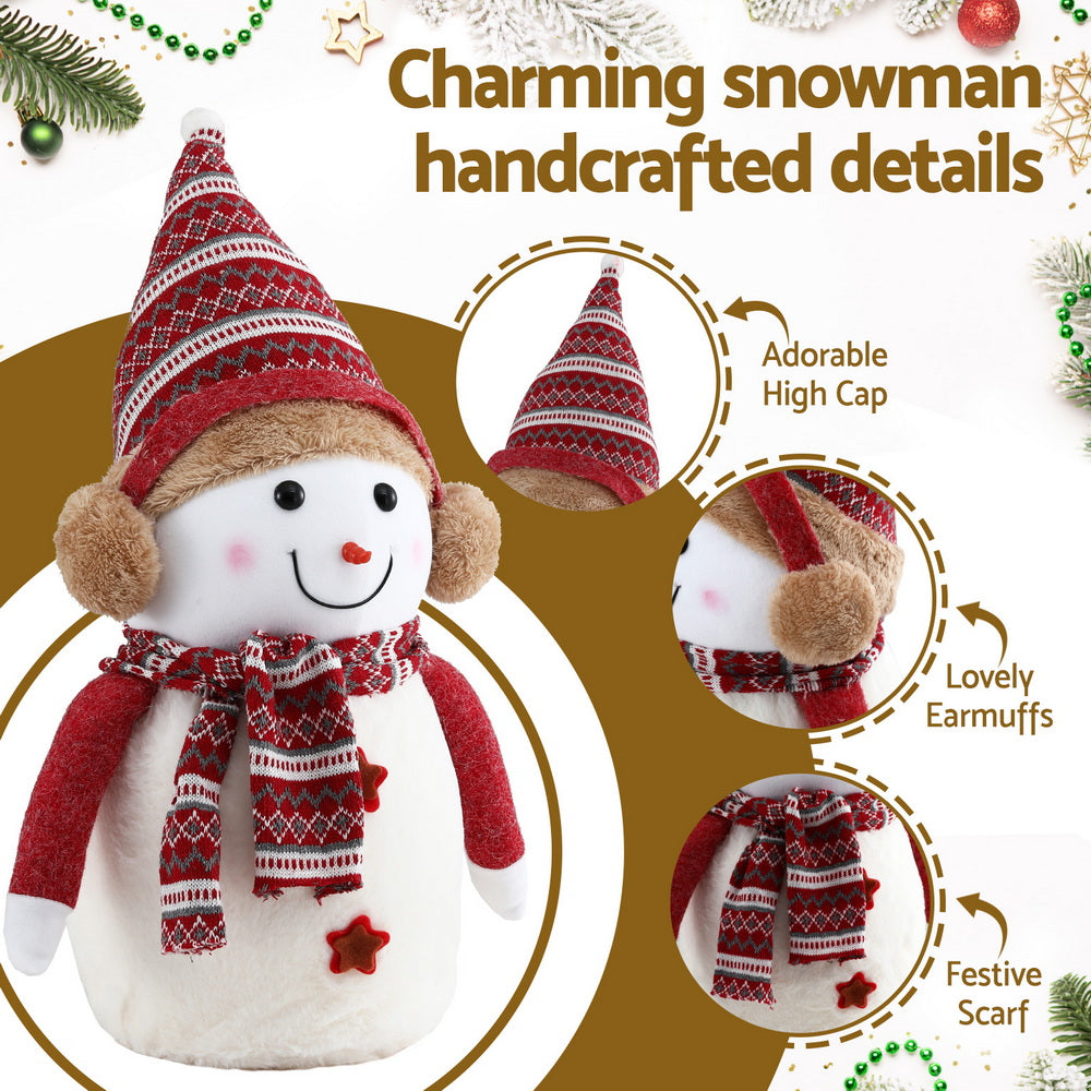 Christmas Decorations: Jingle Jollys Christmas Snowman Handicraft Ornaments Party Decorations 45cm