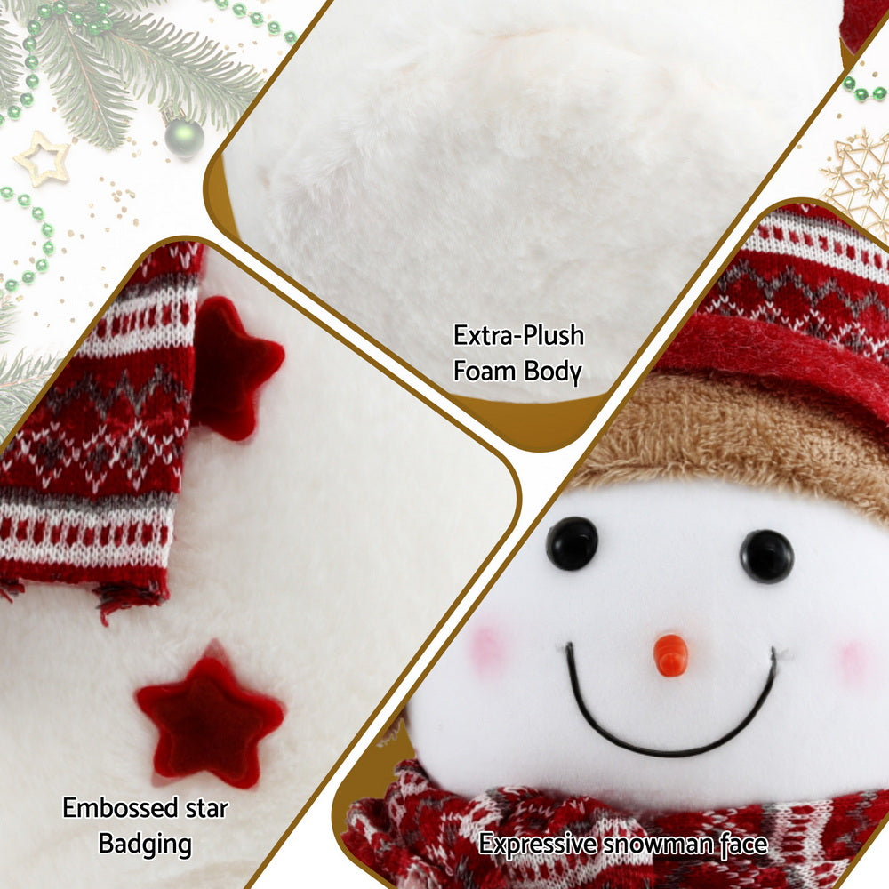 Christmas Decorations: Jingle Jollys Christmas Snowman Handicraft Ornaments Party Decorations 45cm