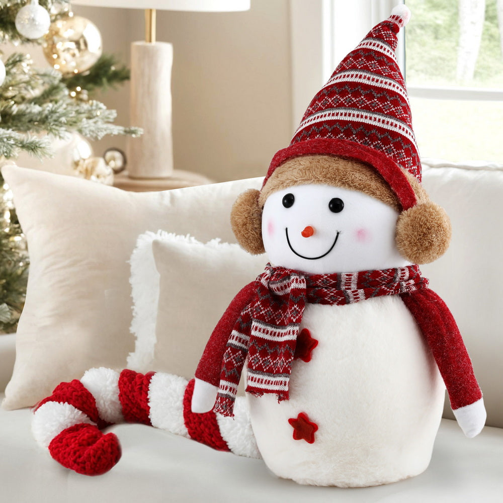 Christmas Decorations: Jingle Jollys Christmas Snowman Handicraft Ornaments Party Decorations 45cm