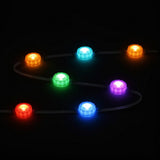 Outdoor Decorations & Lights: Jingle Jollys 15M Christmas Lights Permanent String Eaves Light 36 LED Decoration