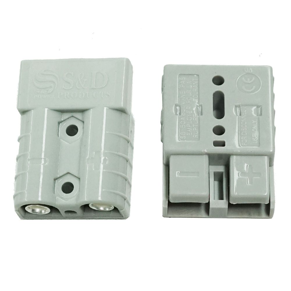 Automotive Repair & Speciality Tools: 10x Anderson Style Plug connector 50AMP Caravan Trailer Solar 6AWG GREY